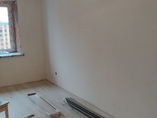 Покраска стен ЖК Паруса