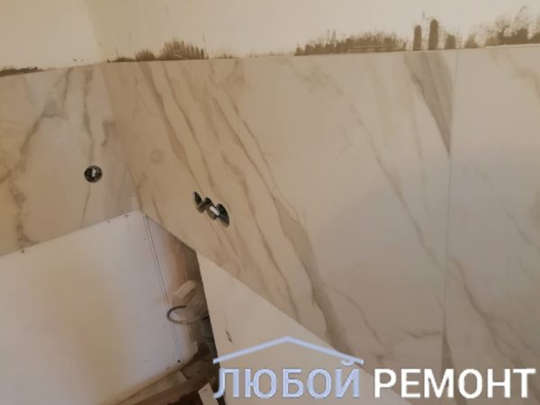 Укладка настенной плитки